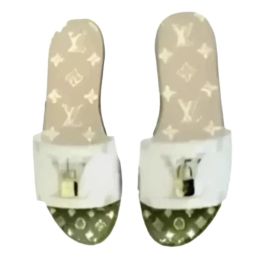 Women Flat Sandals (Color: Beige, size: 8 US)