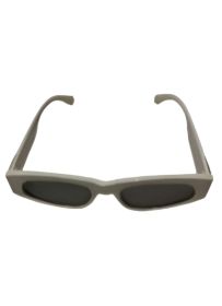 Cool B Party Sunglasses (Color: Beige, size: 6 x 3" in)